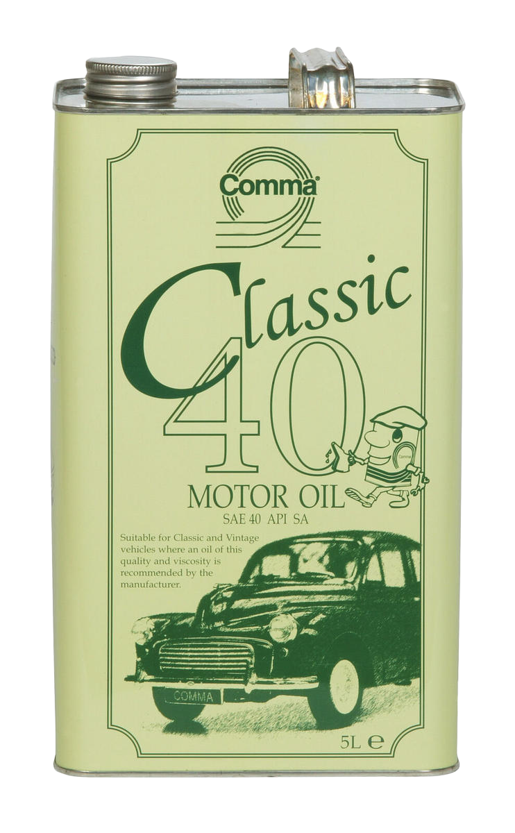 Моторное масло Comma Classic Motor Oil 40, 5л